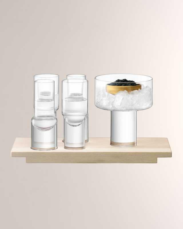 Vodka & Caviar Serving Set